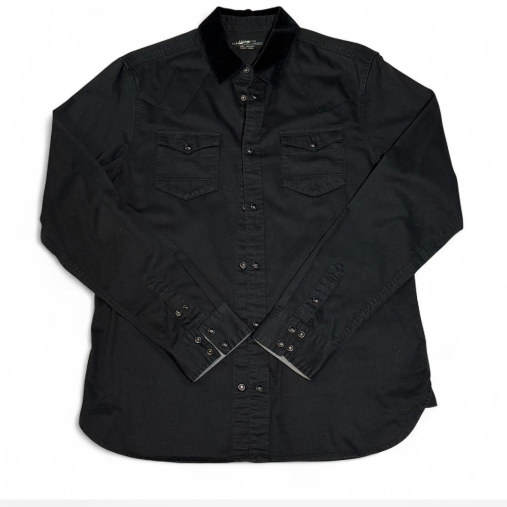 AllSaints Men’s Pearl Snap